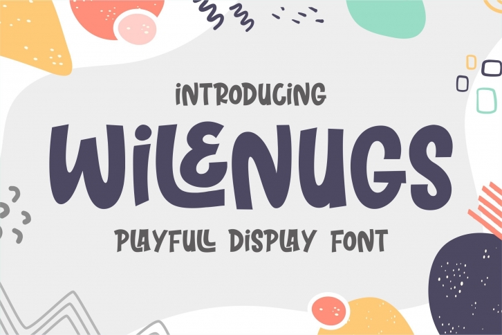 Wilenugs - Playfull Display Font Download