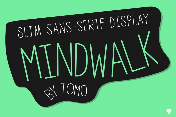 TOMO Mindwalk Font Download