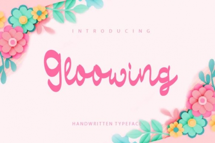 Gloowing Font Download