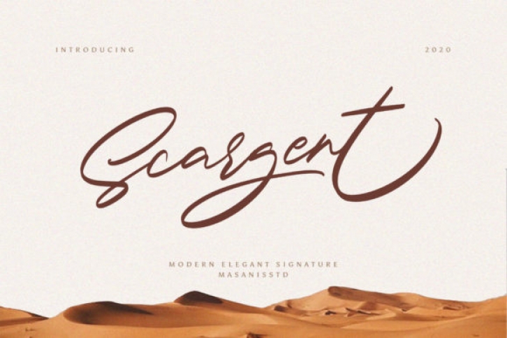 Scargent Font Download