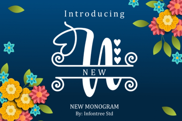 New Monogram Font Download