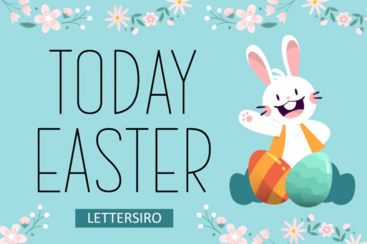 Today Easter Font Download