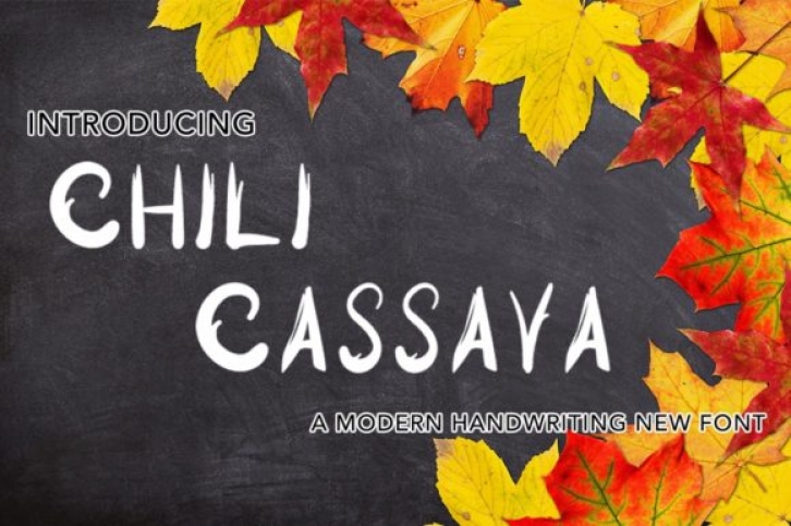 Chili Cassava Font Download