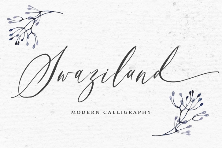 Swaziland Script Font Download