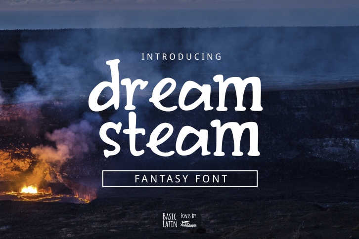 Dream Steam Font Font Download