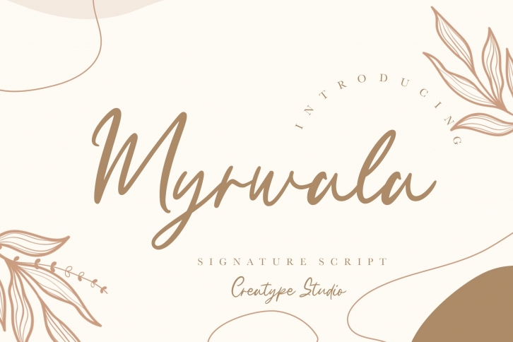 Myrwala Signature Script Font Download