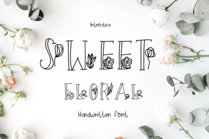 Sweet Floral Font Download