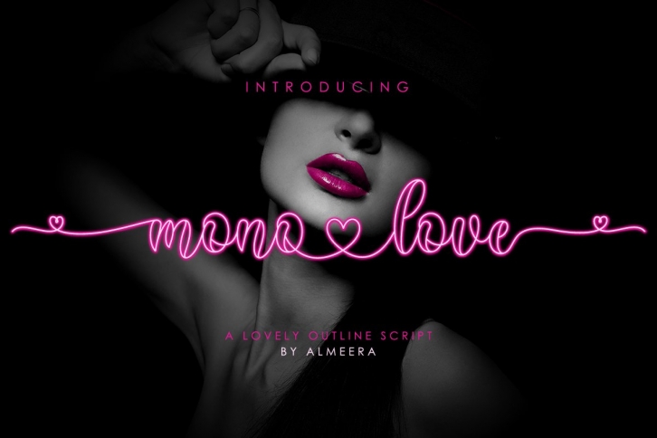 monolove | lovely script Font Download