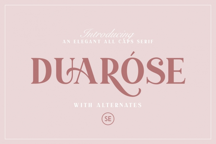Duarose - An Elegant Serif Font Download