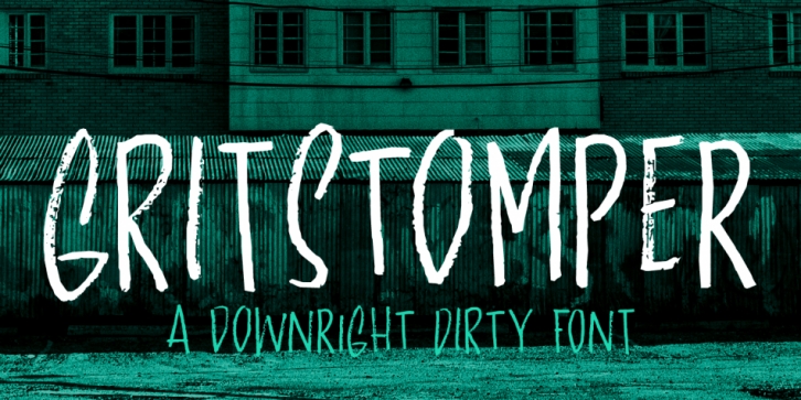 Gritstomper Font Download
