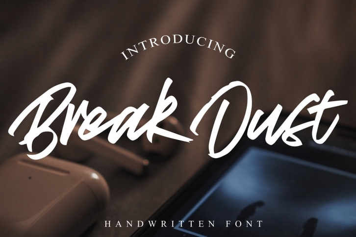 Break Dust Font Download