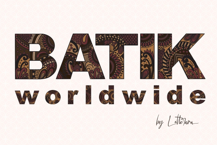 BATIK WORLDWIDE Font Download