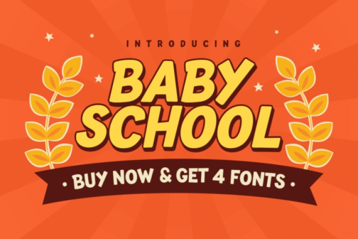 Baby School Font Download