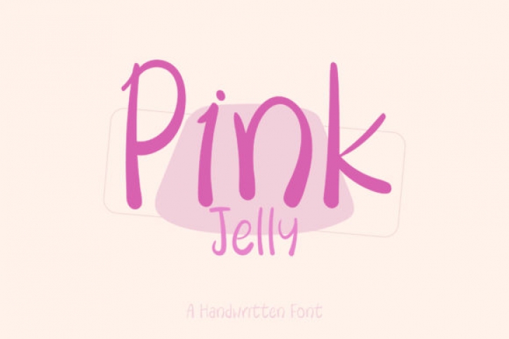 Pink Jelly Font Download