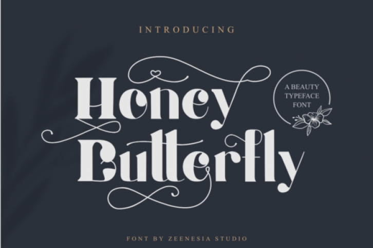 Honey Butterfly Font Download