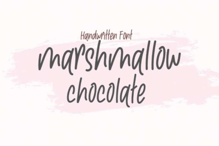 Marshmallow Chocolate Font Download
