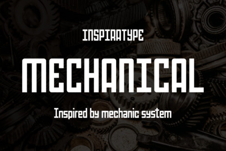 Mechanical Font Download
