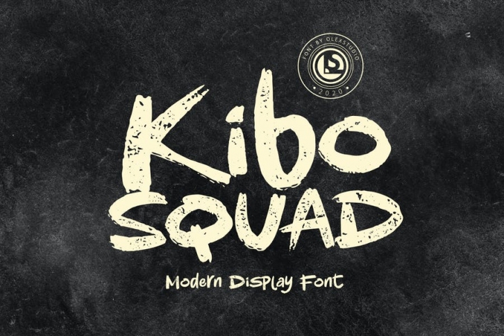 KIBO Squad - Display Font Font Download
