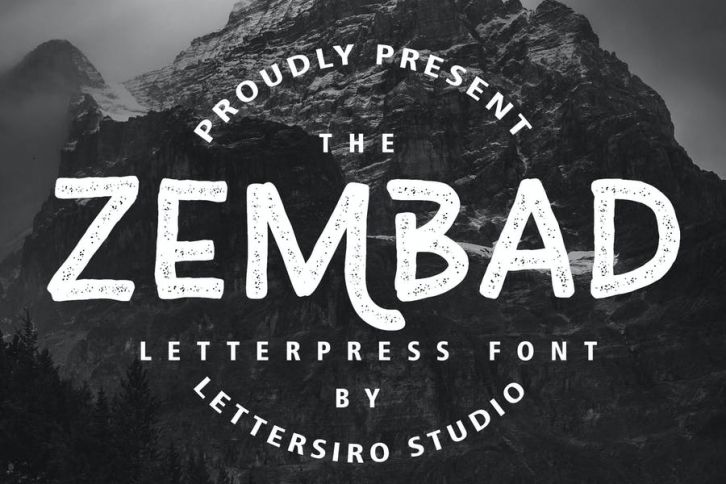 Zembad Vintage Font Font Download