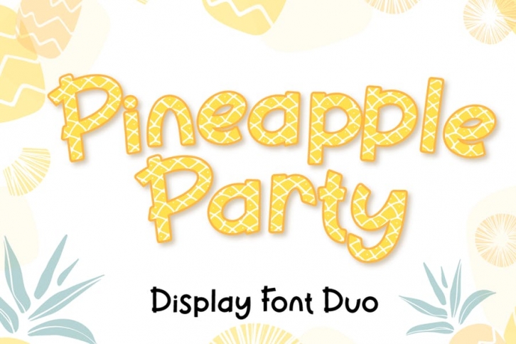 Pineapple Party Font Download