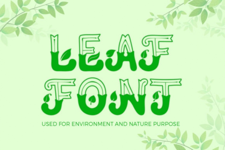 Leaf Font Download