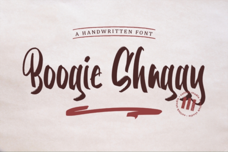 Boogie Shaggy Font Download