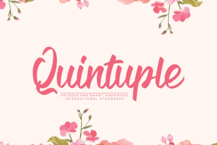 Quintuple Font Download