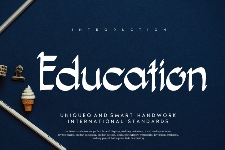 Education Font Download
