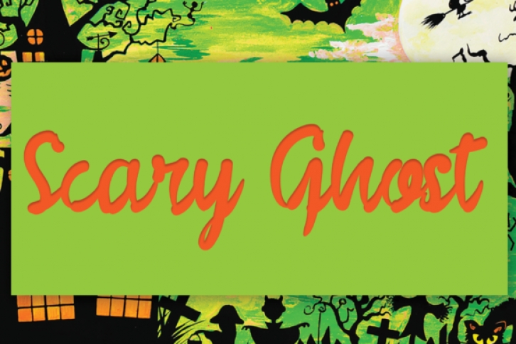 Scary Ghost Font Download