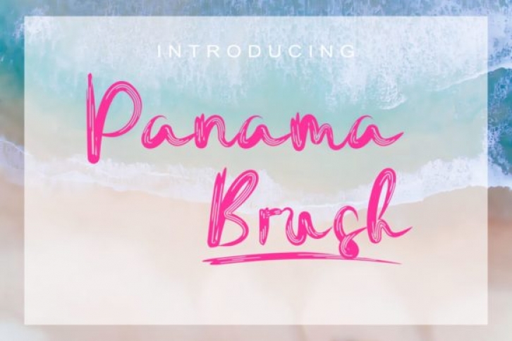 Panama Brush Font Download