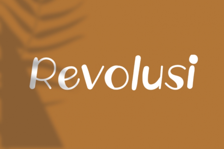 Revolusi Font Download
