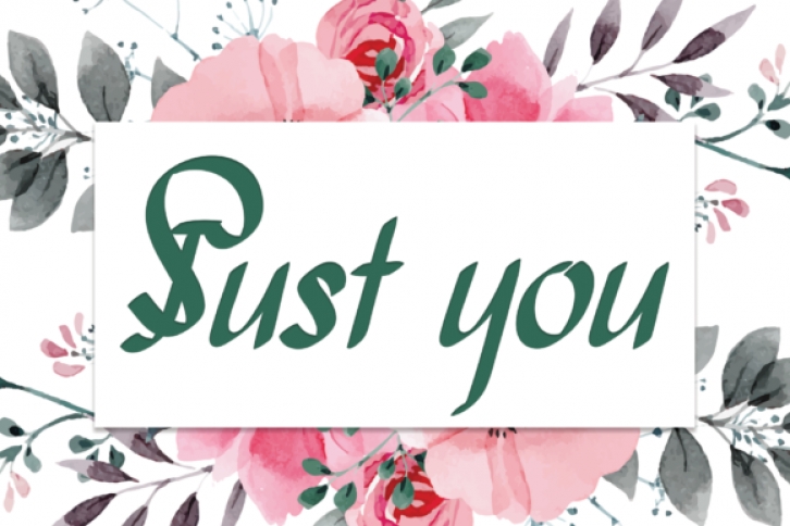 Just You Font Download