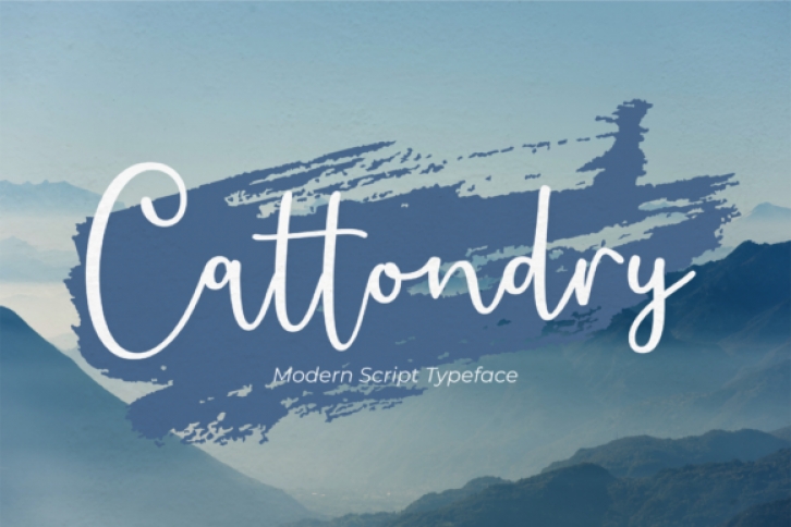 Cattondry Font Download