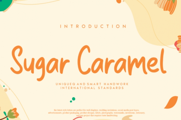 Sugar Caramel Font Download