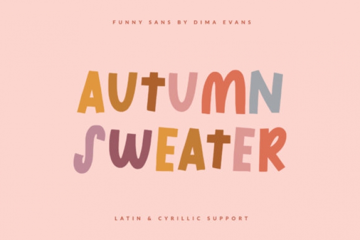 Autumn Sweater Font Download