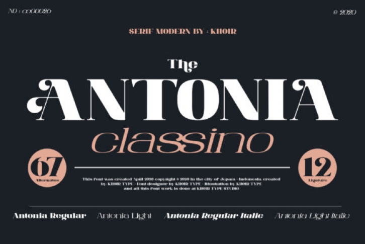 The Antonia Font Download