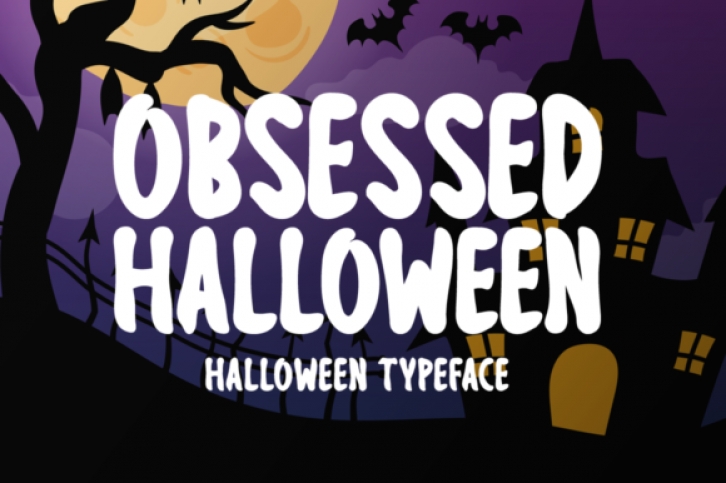 Obsessed Halloween Font Download