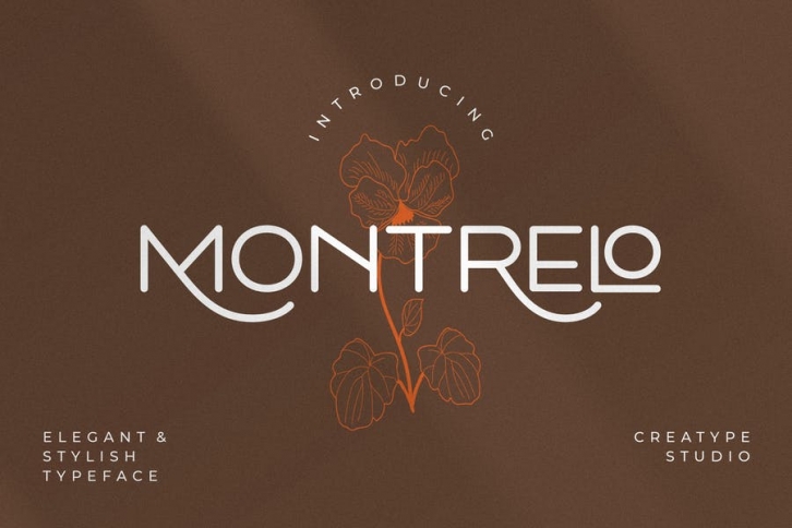 Montrelo Elegant Sans Serif Font Download