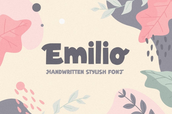 Emilio - Handwritten Stylish Font Font Download