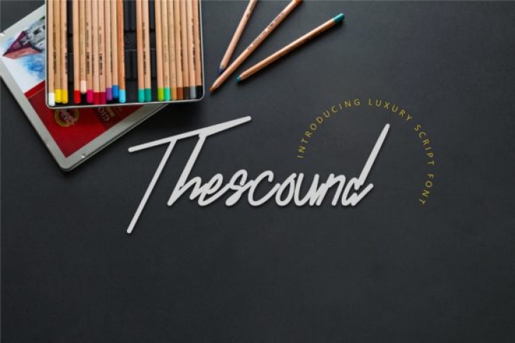 Thescound Font Download