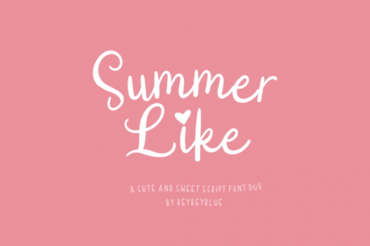 Summer Like Font Download