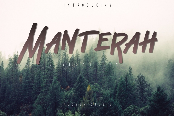 Manterah Font Download