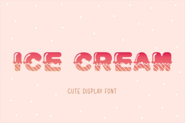 Ice Cream Font Download