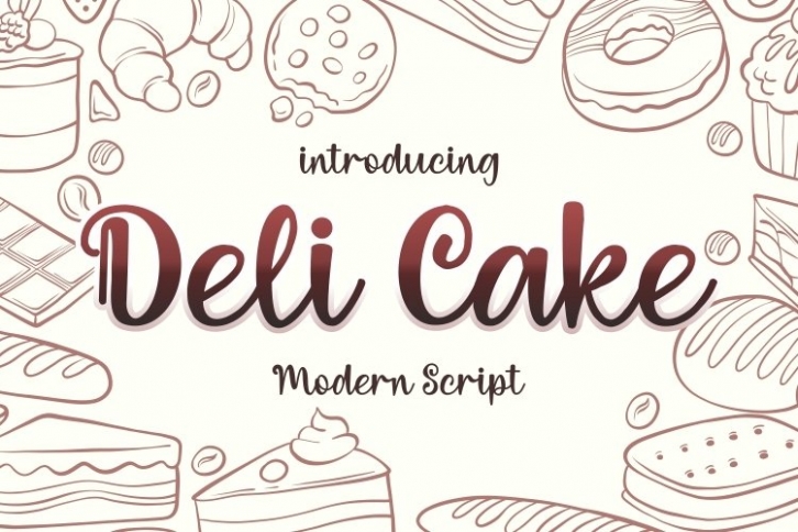 Deli Cake Font Download