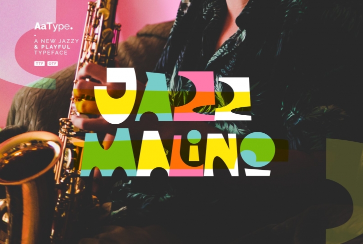 Jazz Malino - a Jazzy & Playful Font Font Download