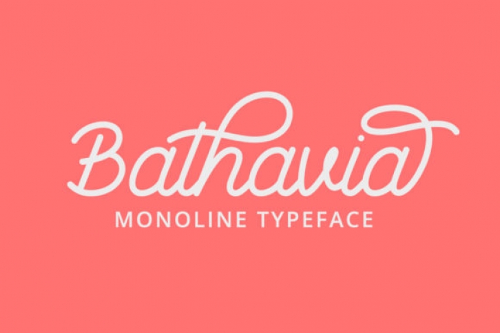 Bathavia Font Download