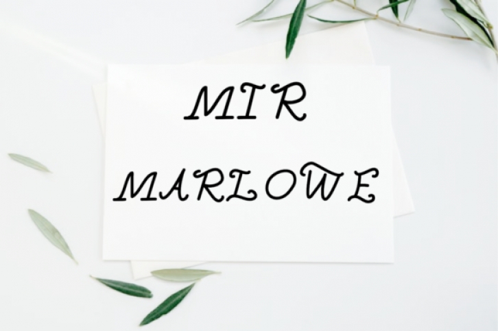 Mir Marlowe Font Download