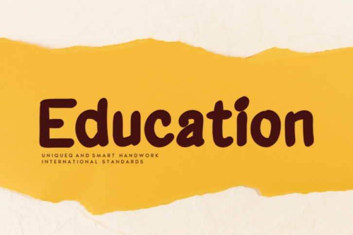 Education Font Download