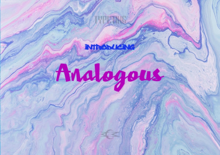 Analogous Font Download