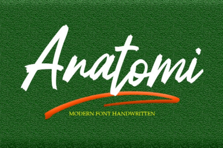 Anatomi Font Download